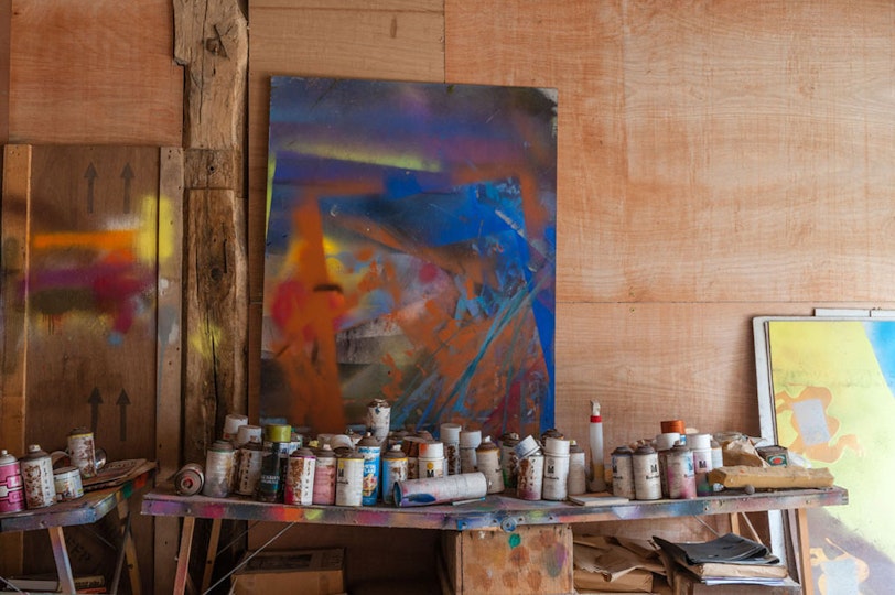 Inside Sidney Nolan's last studio image