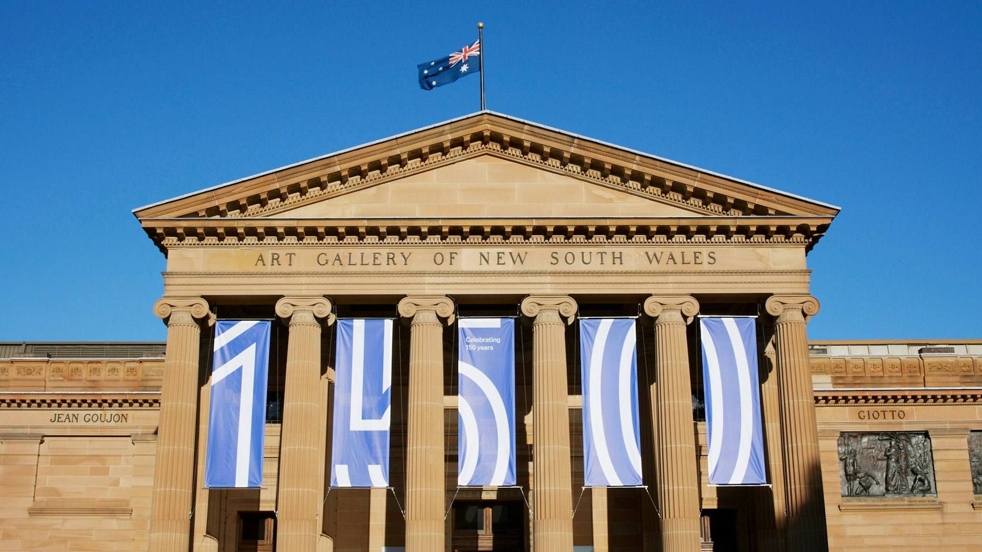 Exterior of the Art Gallery of NSW. 