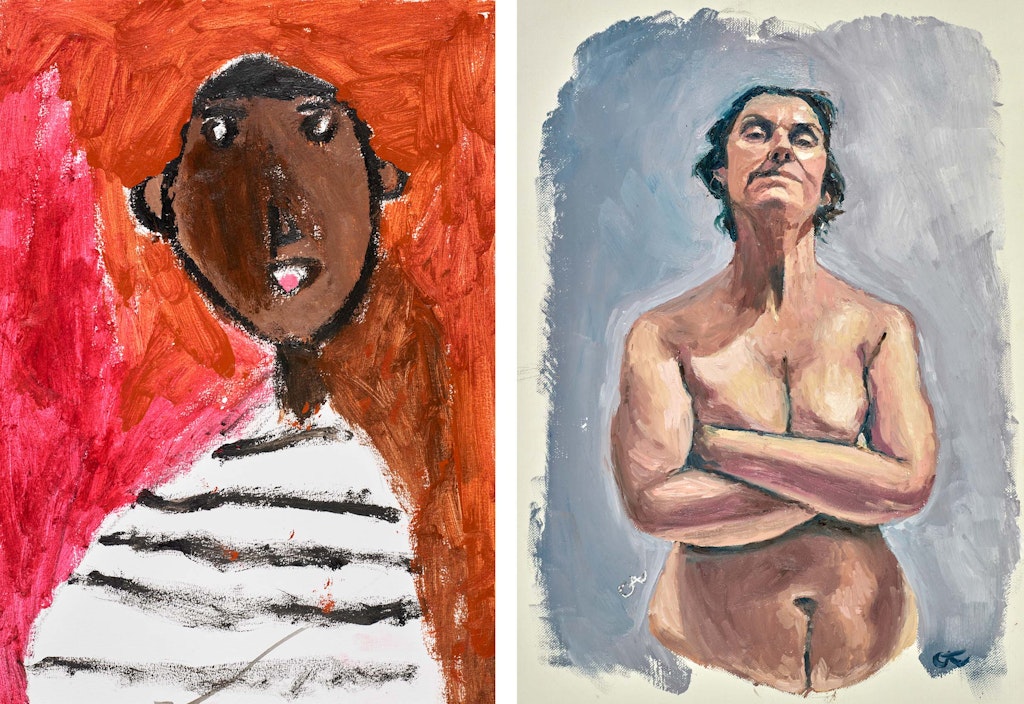 Images L–R: 2021 Young Archie winner (5–8 years), Thevan Basnayake, Me; 2021 Young Archie winner (16–18 years), Charliese Allen, Momasito.