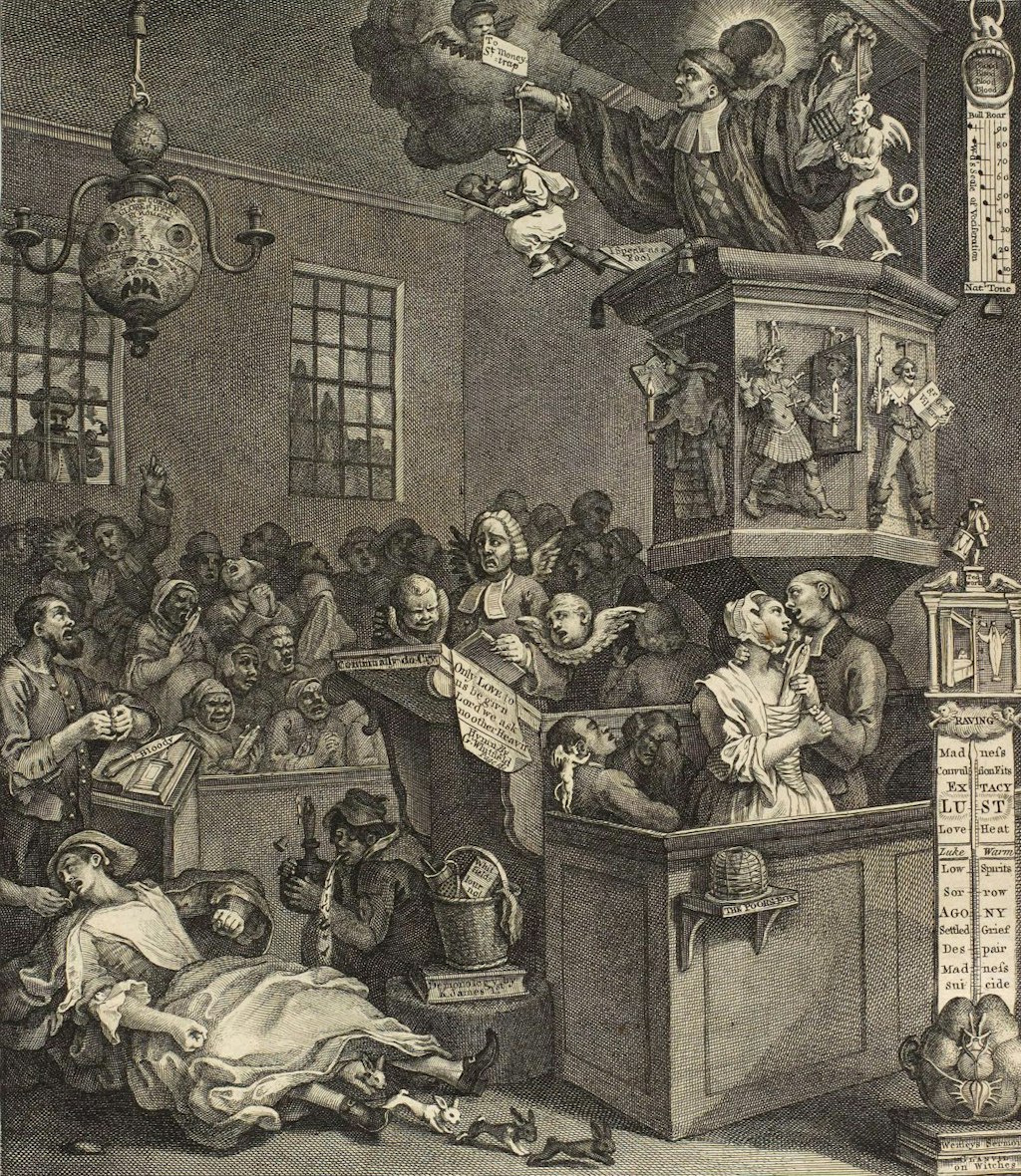 William Hogarth [w[Credulity, superstition and fanaticism]] 1762, Art Gallery of New South Wales
