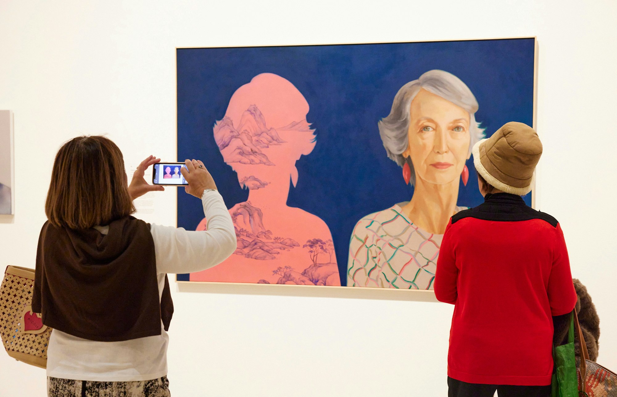 Dapeng Liu, A mind–body dualism portrait of Joanna Capon, 2021 (c) the artist (detail)