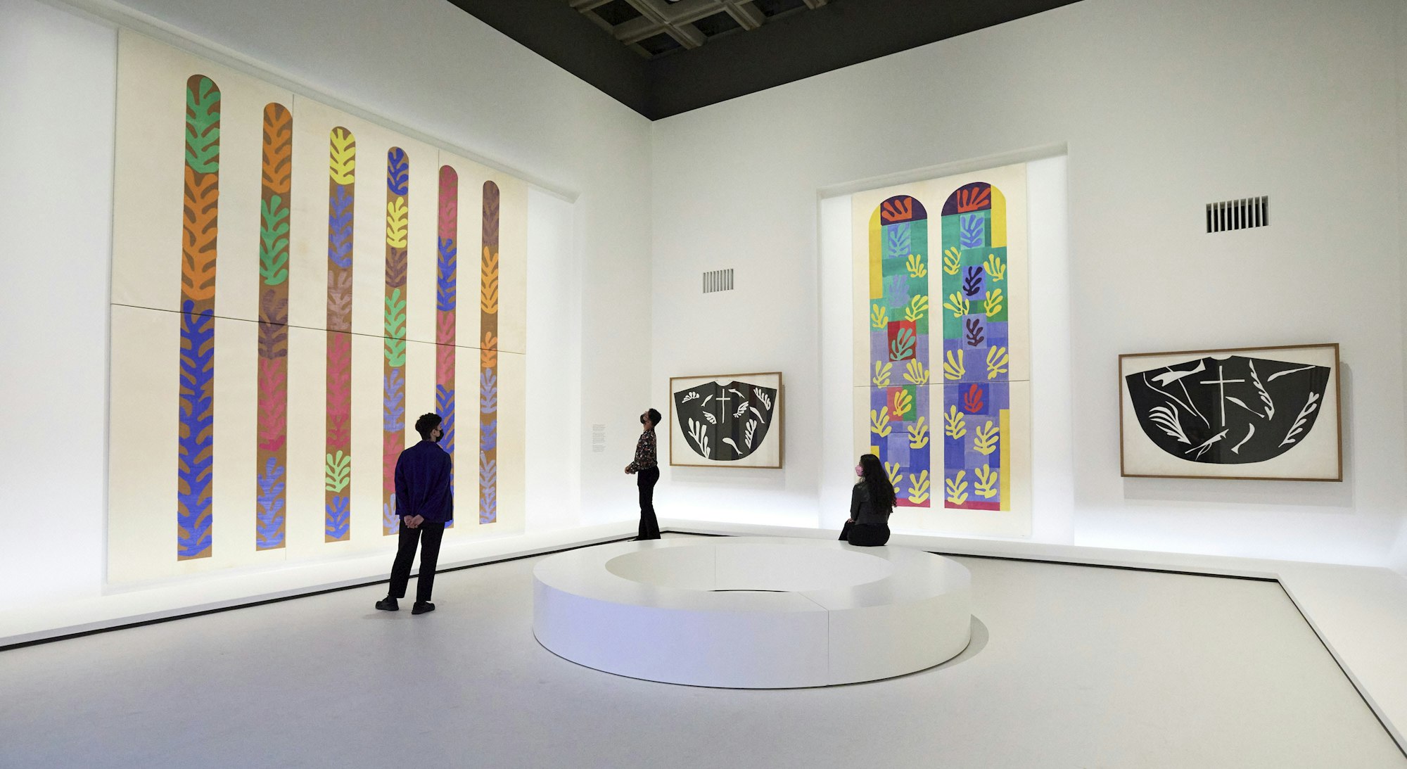 Exhibition installation view of Matisse: Life & Spirit Masterpieces from the Centre Pompidou, Paris exhibition on display at the Art Gallery of New South Wales.