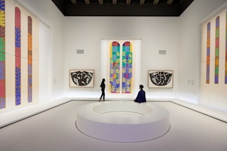 Installation view of ‘Matisse: Life & Spirit Masterpieces from the Centre Pompidou, Paris’ exhibition, on display at the Art Gallery of New South Wales, 20 November 2021 – 13 March 2022. 