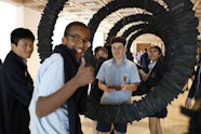 School students engagement with artwork