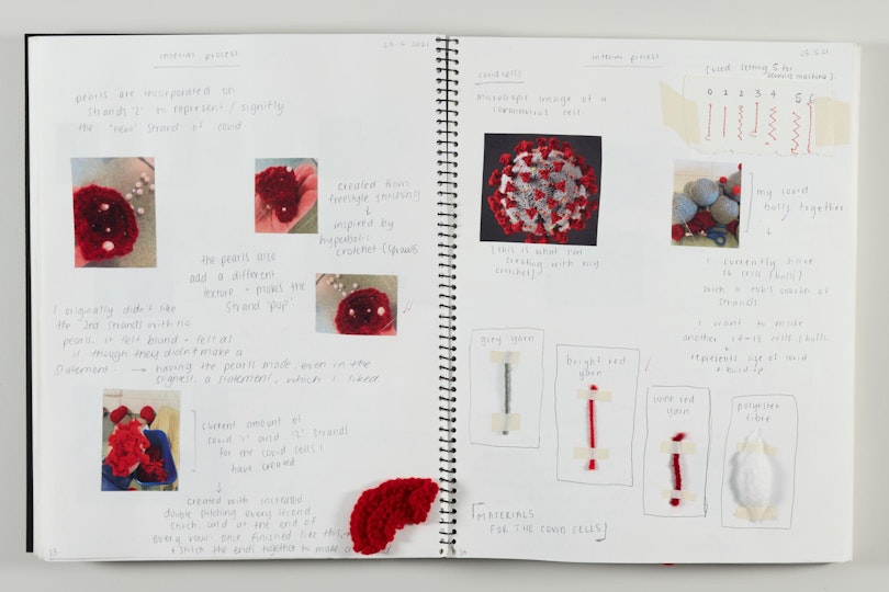 Work by Kaitlyn Mateta, ARTEXPRESS 2022
