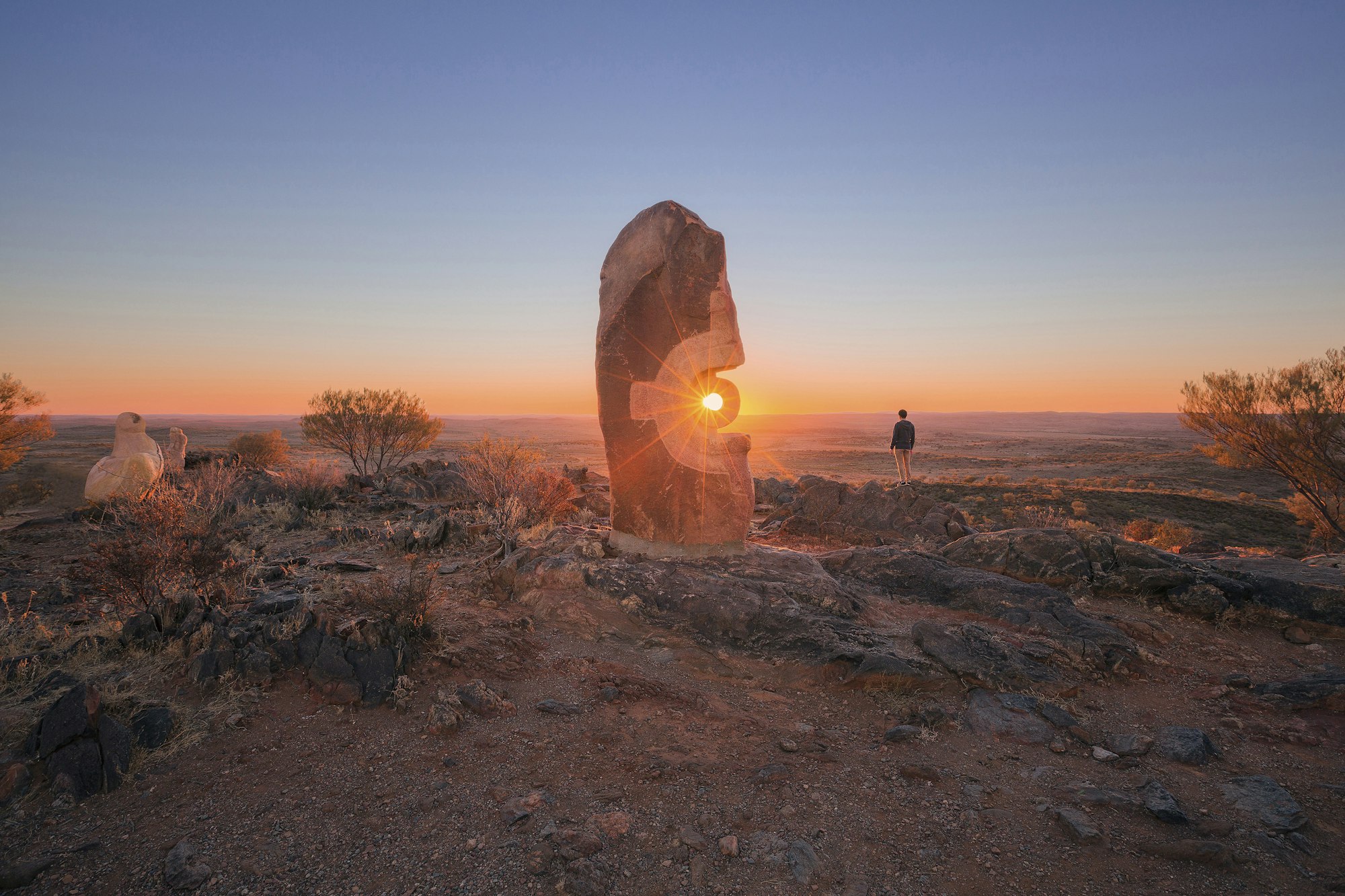 Living Desert and Sculptures Symposium © Destination NSW