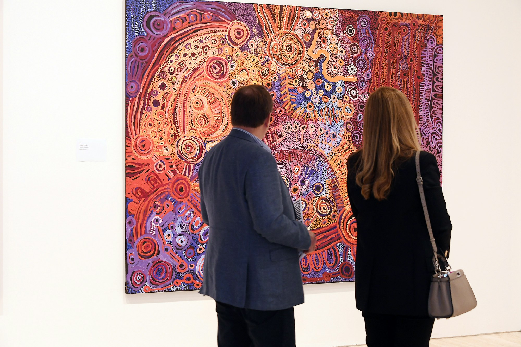 Members viewing of the Archibald, Wynne and Sulman Prizes 2022