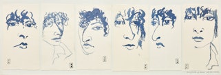 Brett Whiteley Fragments of Anna 1980, Brett Whiteley Studio Collection