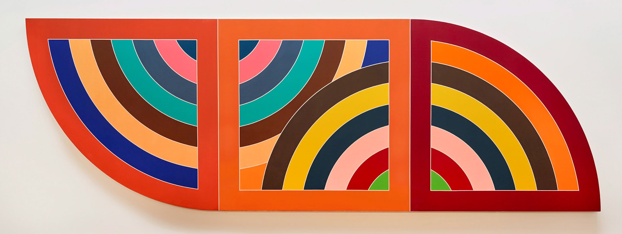 Frank Stella Khurasan Gate variation II 1970, Art Gallery of New South Wales © Frank Stella/ARS. Copyright Agency