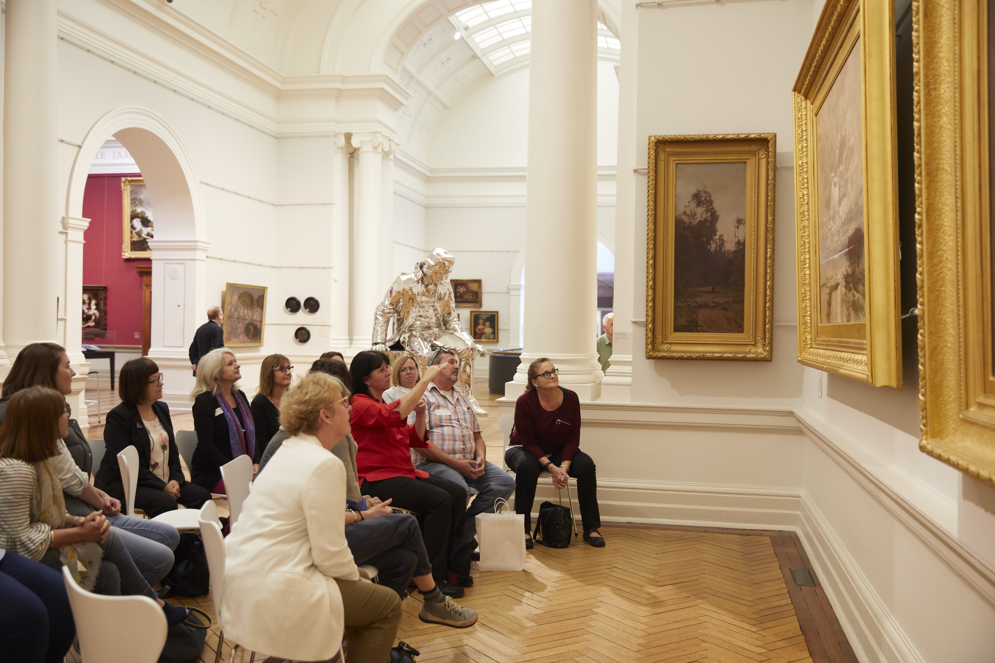 Pause program exploring What matters most in the Australian Galleries of the Art Gallery of New South Wales, 2019