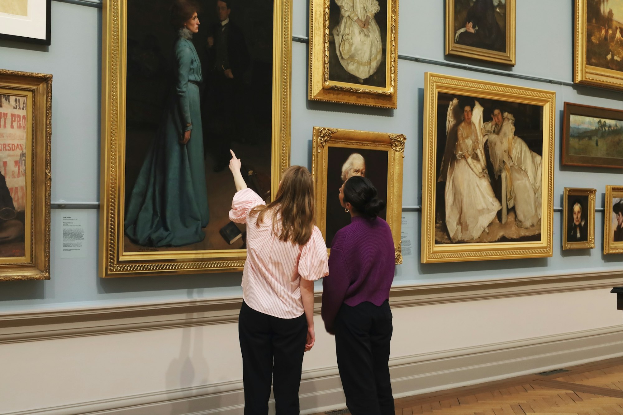 Installation view of the Grand Courts