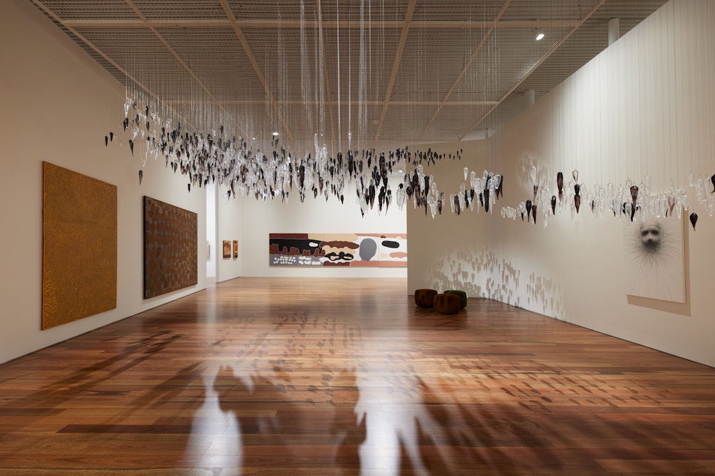 Installation view of the Yiribana Gallery photo © Art Gallery of New South Wales, Jenni Carter