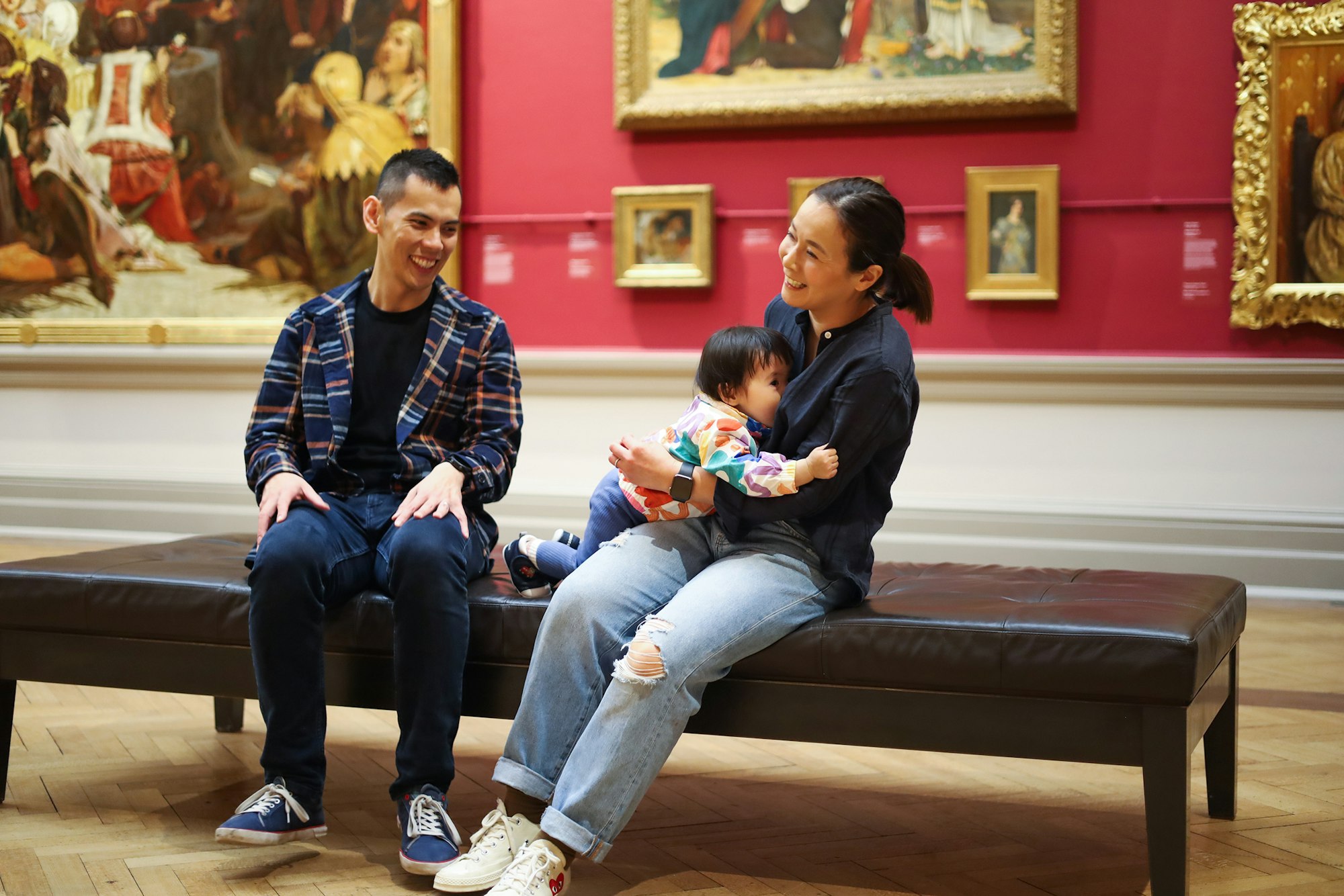 Installation view of the Grand Courts at the Art Gallery of New South Wales