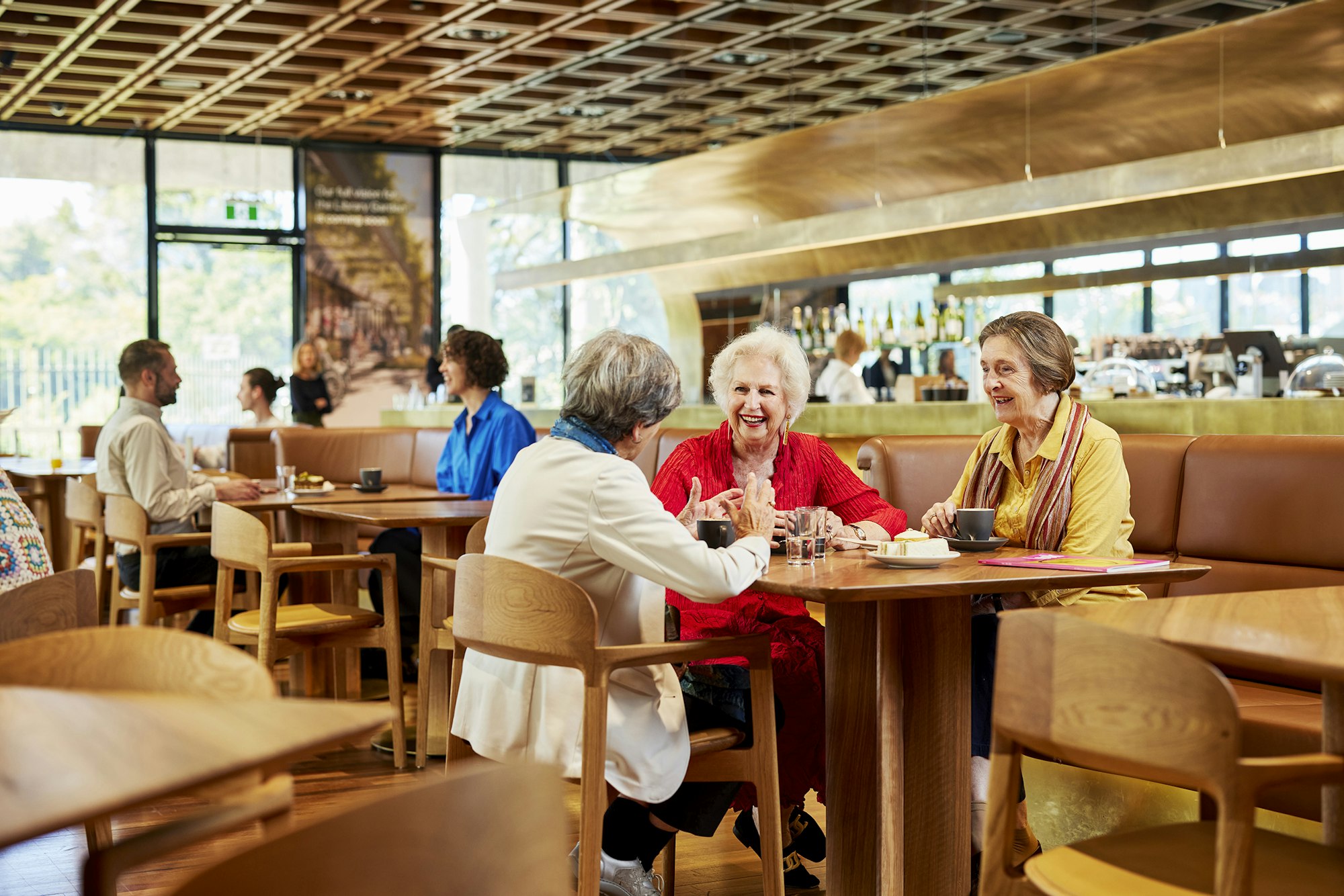 The Members Lounge on lower level 3, Art Gallery of New South Wales, photo: James Horan