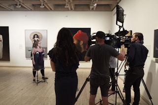 Live broadcast with curator Anne Ryan in the Archibald Prize 2020 exhibition at the Art Gallery of New South Wales.