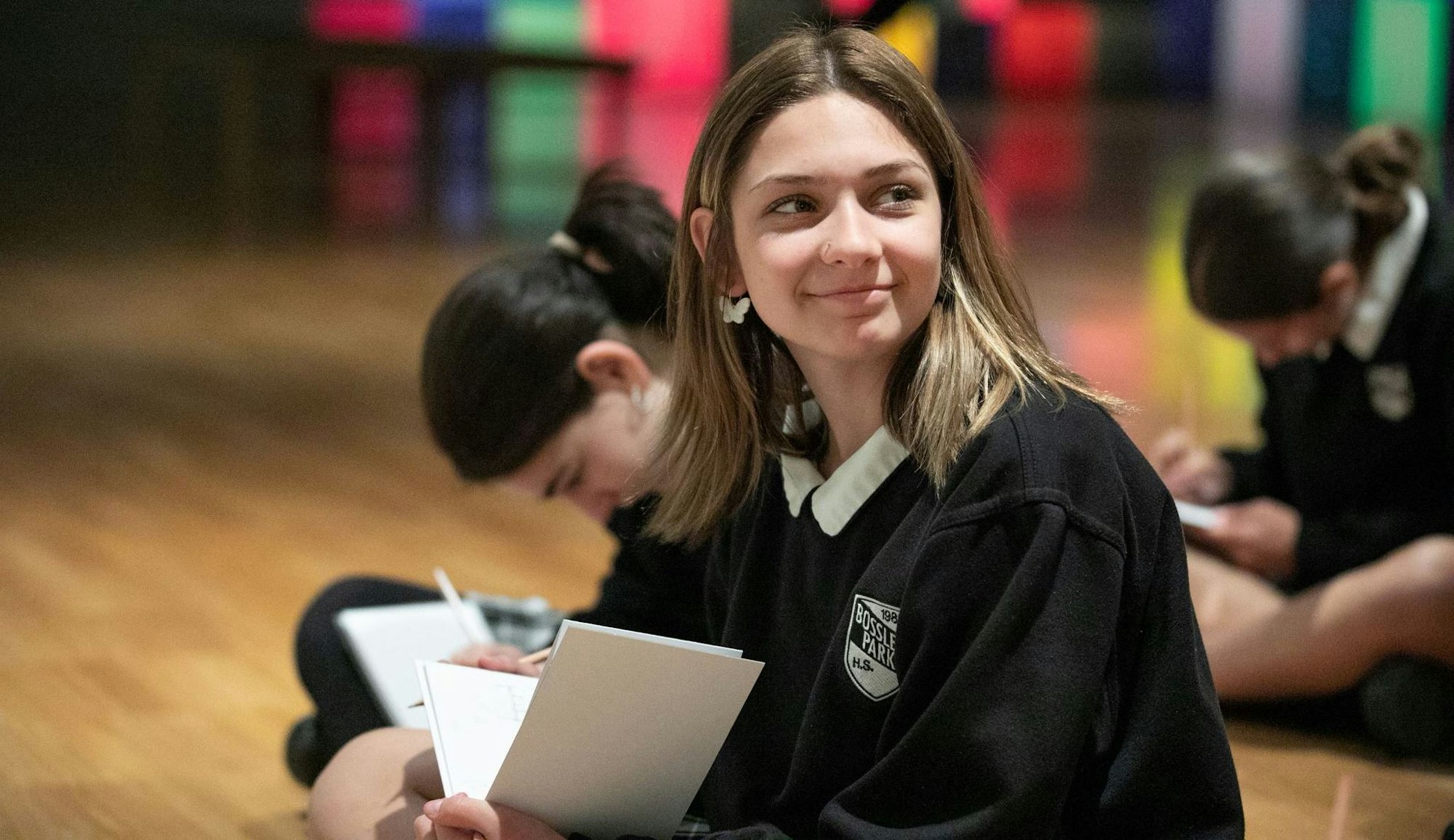 Students at the Art Gallery of New South Wales