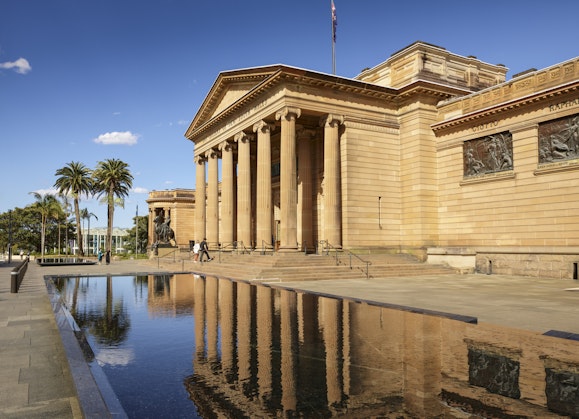Art Gallery of New South Wales forecourt