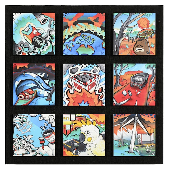 Work by Liam Wallbridge, ARTEXPRESS 2023