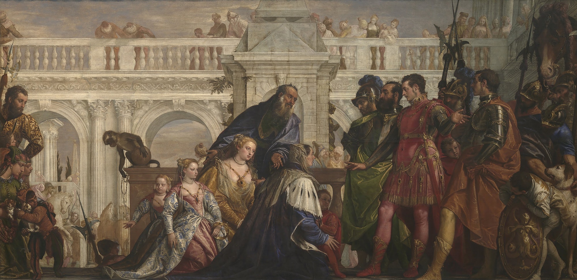 Paolo Veronese The Family of Darius before Alexander 1565-7 (detail), National Gallery, London