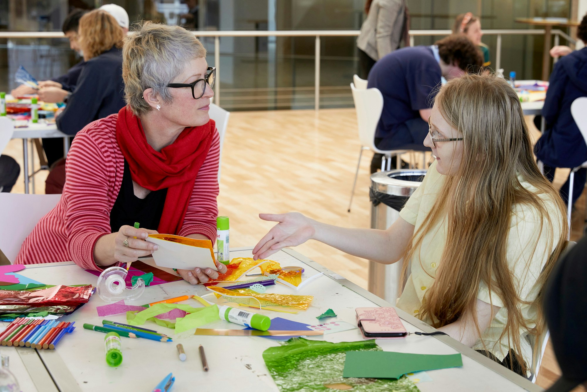 Starting with Art participants at the Art Gallery of New South Wales