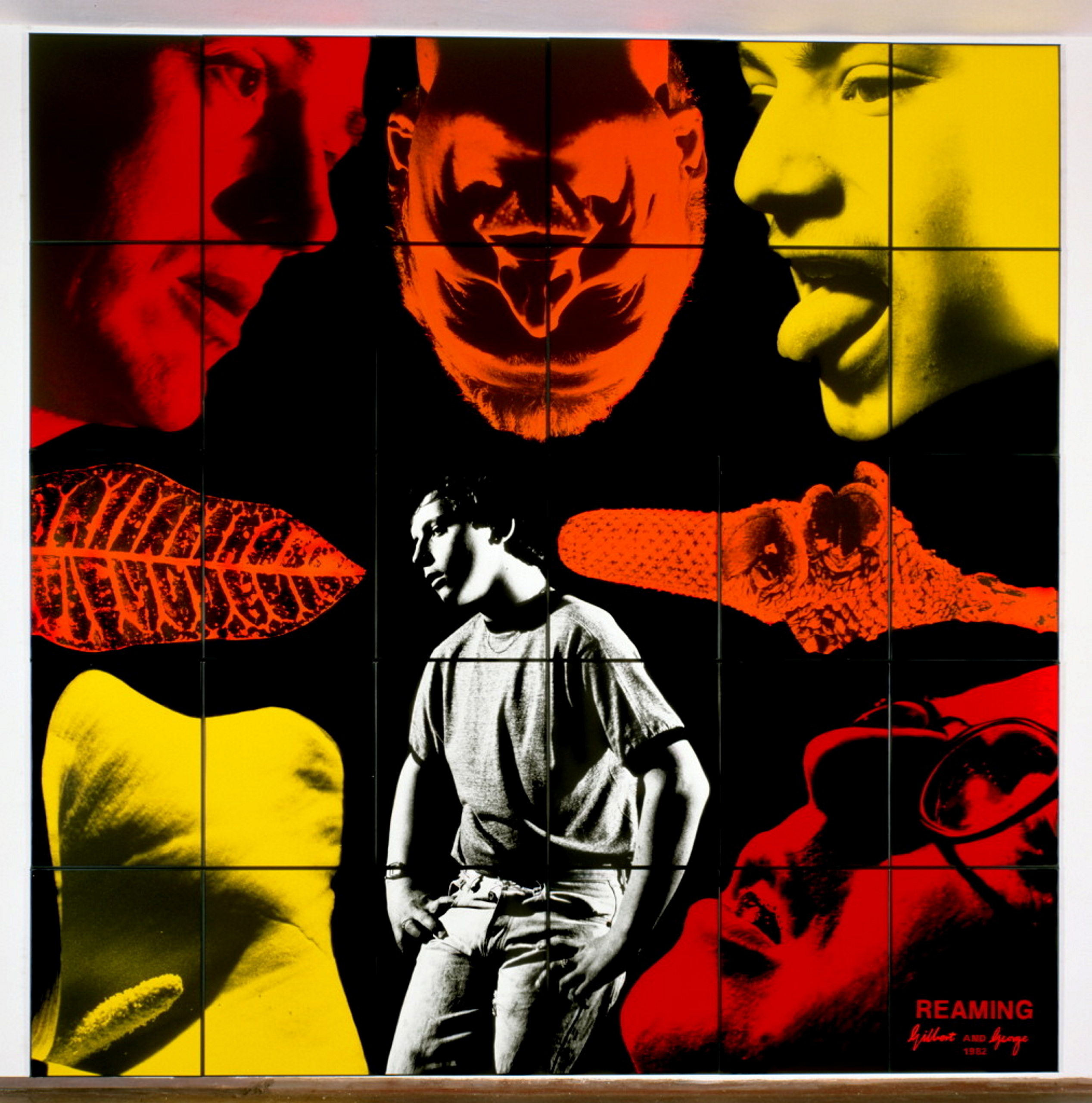 Gilbert & George Reaming 1982 (detail) © Gilbert & George