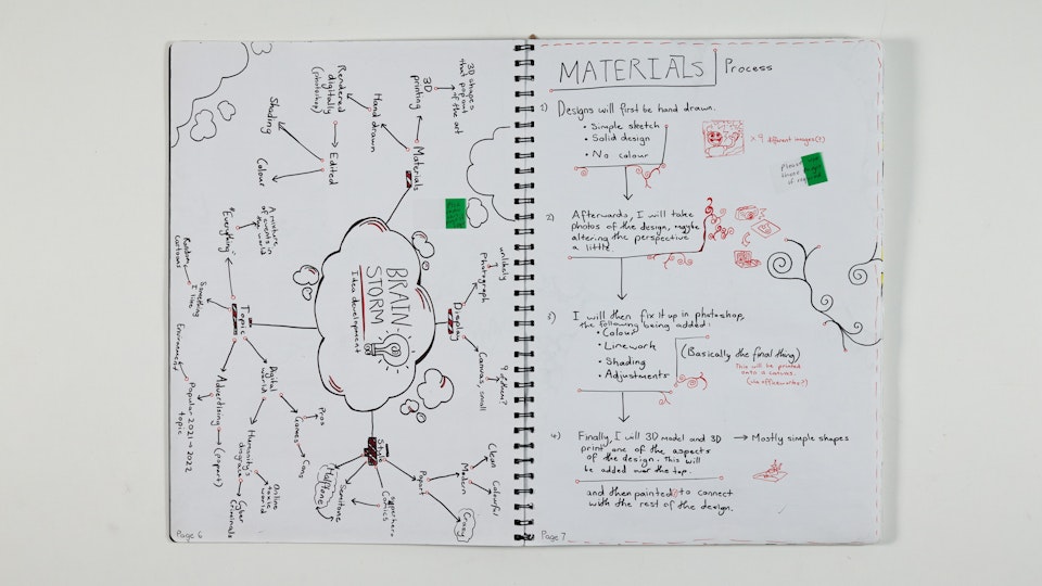 Work by Liam Wallbridge, ARTEXPRESS 2023