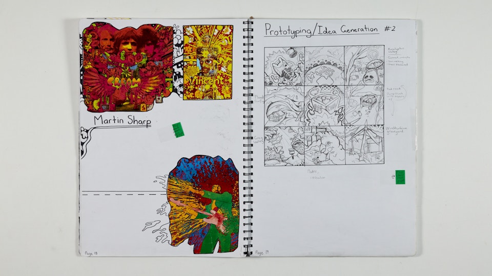 Work by Liam Wallbridge, ARTEXPRESS 2023