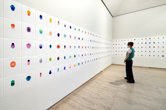 Installation view of David Sequeira’s series Song Cycle 2020–21 presented as part of The National 4: Australian Art Now at the Art Gallery of New South Wales, photo © Art Gallery of New South Wales, Mim Stirling