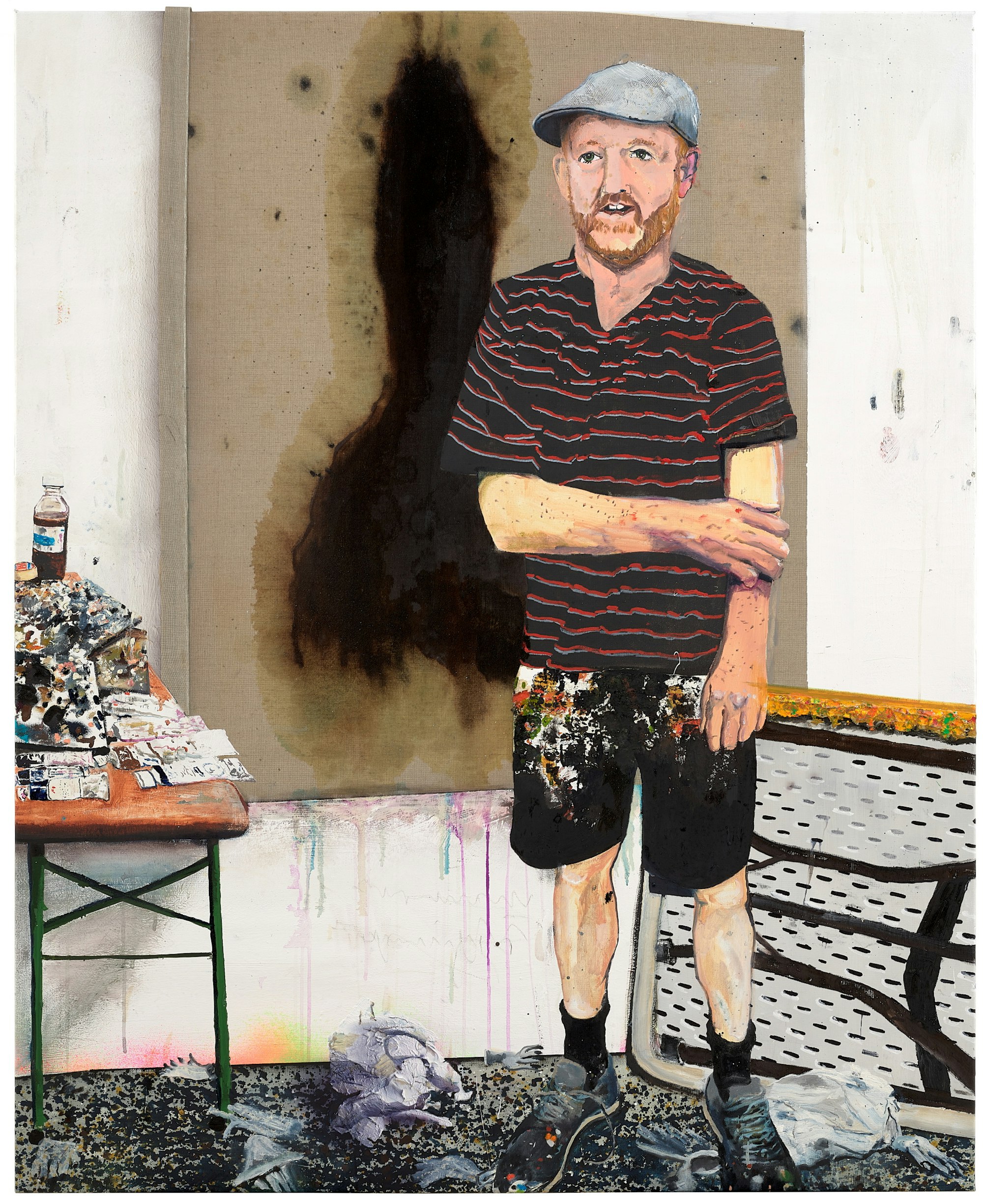 Archibald Prize 2023 finalist William MacKinnon ‘Rich Lewer, Friend and rival in sport and art’