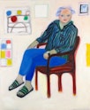 Archibald Prize 2023 finalist Angela Brennan 'Portrait of Erik Jensen'