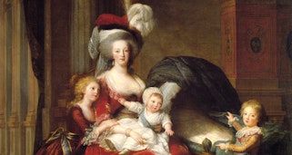 Elisabeth Louise Vigée Le Brun Marie Antoinette and her children 1787 (detail), Palace of Versailles