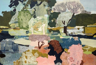 Nicola Moss Summer love 2022 (detail), image courtesy of the artist and Arthouse Gallery