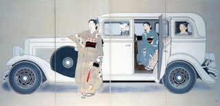Yamakawa Shūhō Three Sisters 1936, Honolulu Museum of Art, photo: Alamy