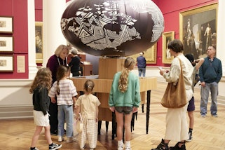 Guided tour for kids at the Art Gallery of New South Wales