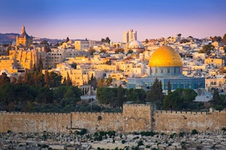 Temple Mount and the Dome of the Rock, Old City Jerusalem