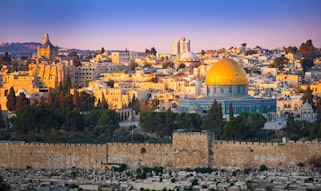 Temple Mount and the Dome of the Rock, Old City Jerusalem