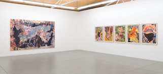 Adam Lee World sick hermit 2022, STATION Melbourne, installation view, photo: Josh Hourigan