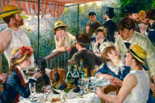 Pierre-Auguste Renoir Luncheon of the Boating Party circa 1880-81, The Phillips Collection, Washington DC, photo: Alamy