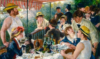 Pierre-Auguste Renoir Luncheon of the Boating Party circa 1880-81, The Phillips Collection, Washington DC, photo: Alamy