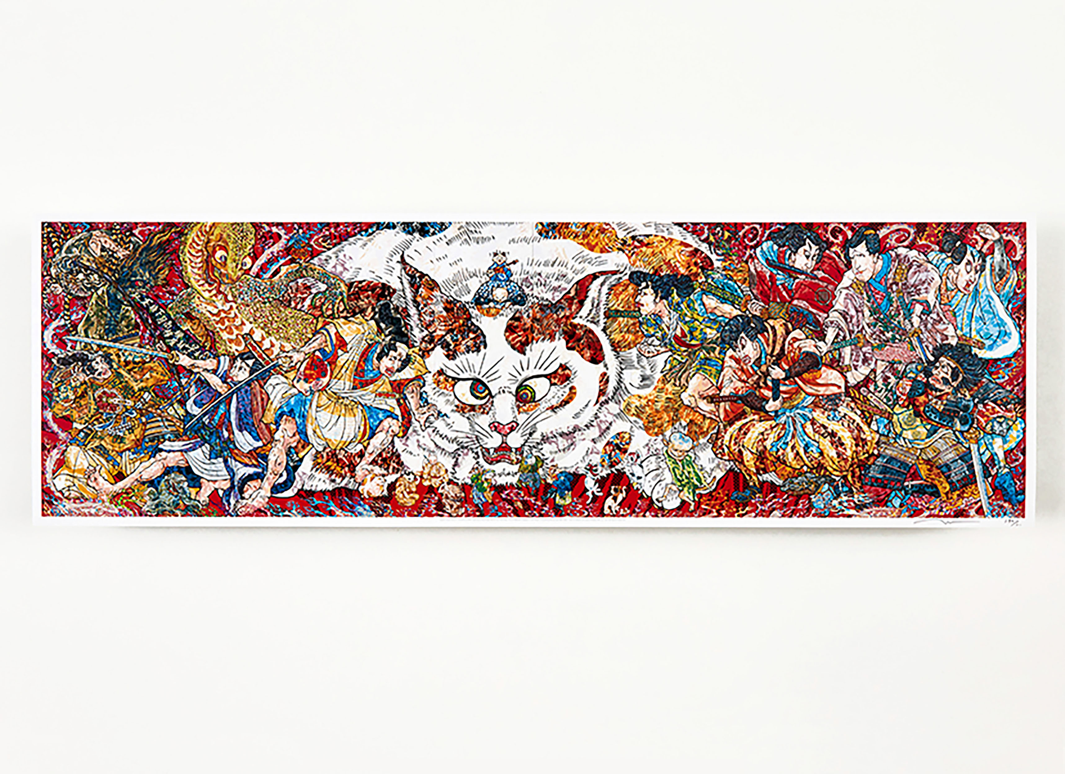 Signed print of Takashi Murakami Japan Supernatural: Vertiginous After Staring at the Empty World Too Intensely, I Found Myself Trapped in the Realm of Lurking Ghosts and Monsters 2019 © 2019 Takashi Murakami/Kaikai Kiki Co., Ltd.