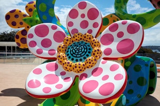 Yayoi Kusama Flowers that Bloom in the Cosmos 2022, Art Gallery of New South Wales © Yayoi Kusama