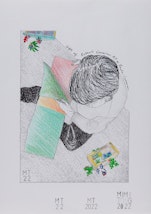 Bookplate for the Children's Art Library. Art Gallery of New South Wales Institutional Archive © Mimi Tong