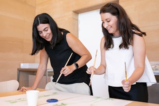Teachers in artmaking workshop at the Art Gallery of NSW