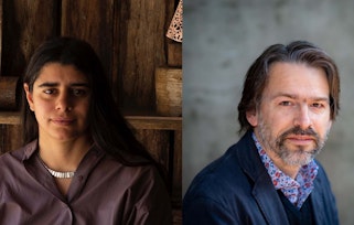 Left to right: Shireen Taweel, photo: Nadia Refaei; Stephan Tillman, photo: Jayne Ion