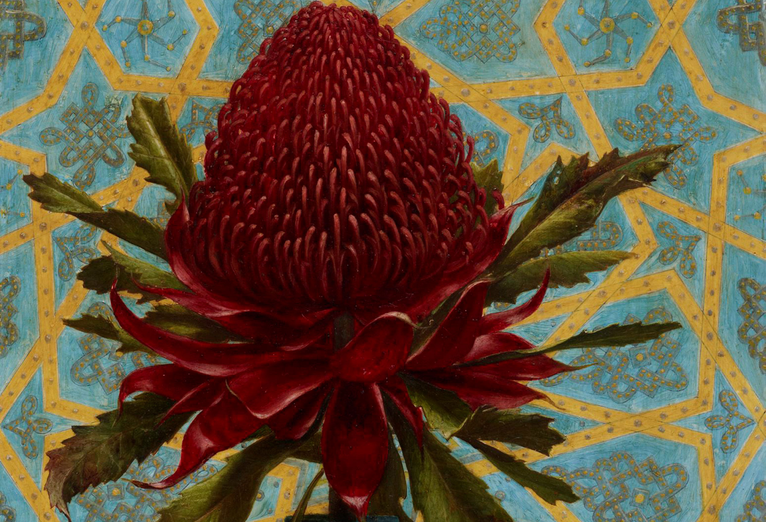 Lucien Henry Waratah 1877 (detail), Art Gallery of New South Wales