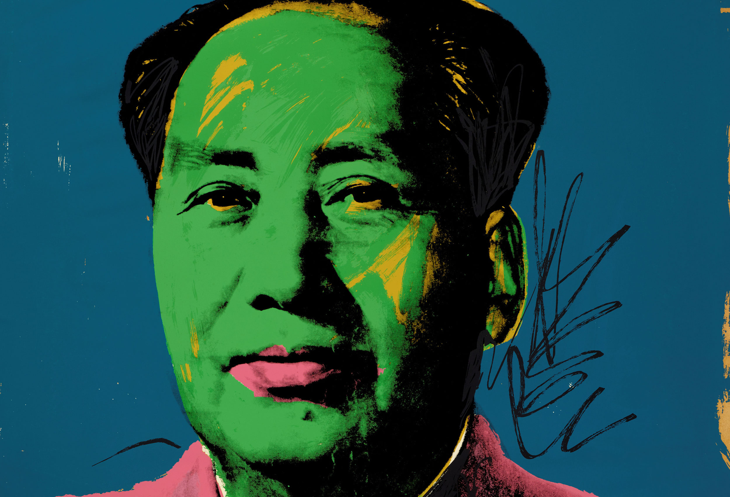 Andy Warhol Mao 1972 (detail), Art Gallery of New South Wales © Andy Warhol Foundation/ ARS, New York. Copyright Agency