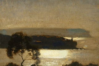 Fred Leist Moonlight 1942 (detail), Art Gallery of New South Wales