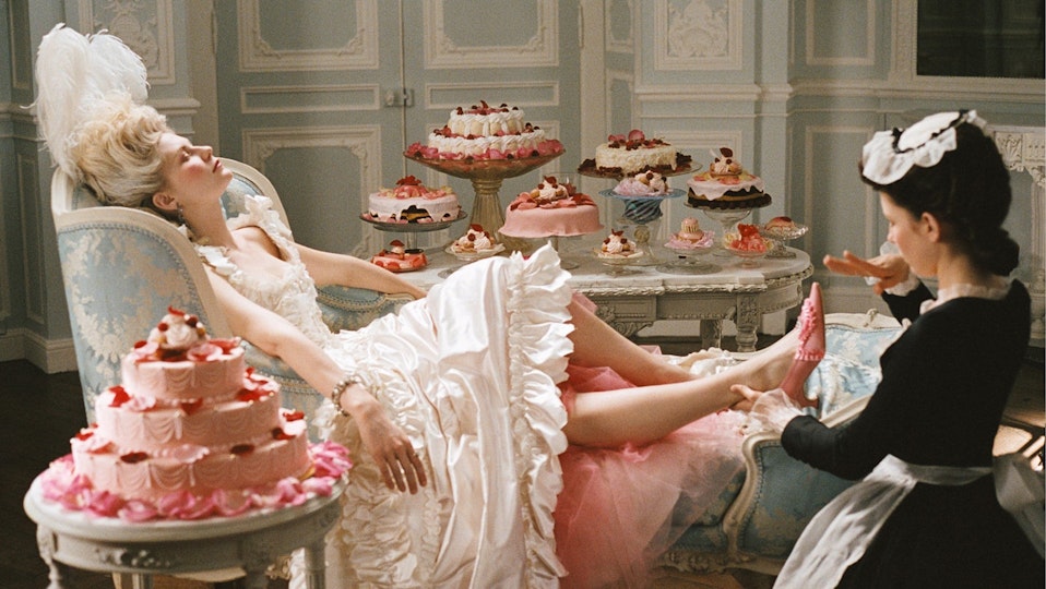 Still from Marie Antoinette 2006, photo: courtesy of Sony Pictures