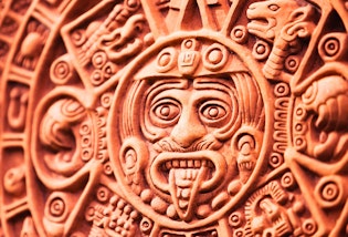 Aztec sun stone, photo: Rapid Eye, Getty Images