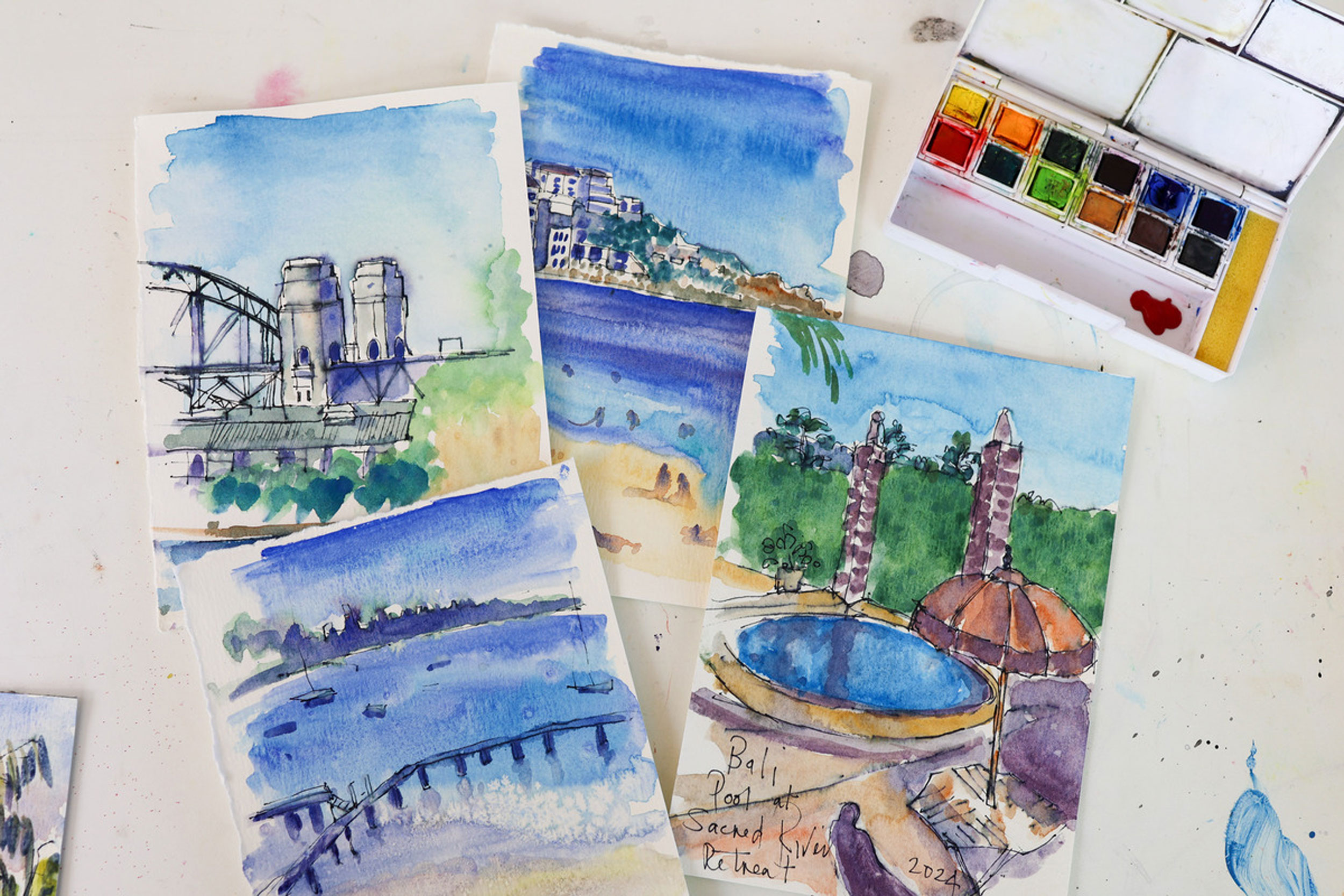 Drawing workshop: Travel sketchbook with Sheila Posner